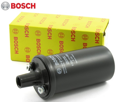 IGNITION COIL 12 VOLT BOSCH BLACK