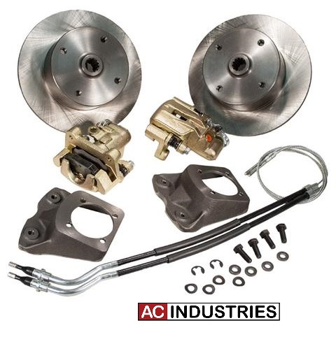 REAR DISC BRAKE KIT S/BUG 73> 4x130 IRS AC INDUSTRIES